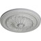 Ekena Millwork Wigan Ceiling Medallion, Hand-Painted Frost, 16"OD x 2 1/4"P CM16WGFRF - alternate 4